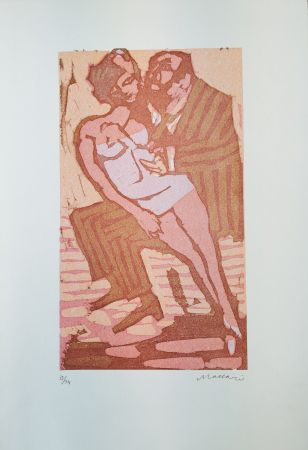 Linogravure Maccari - Omissis X