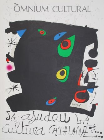 Lithographie Miró - Omnium cultural