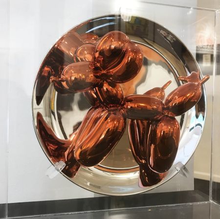 Multiple Koons - Orange Balloon Dog