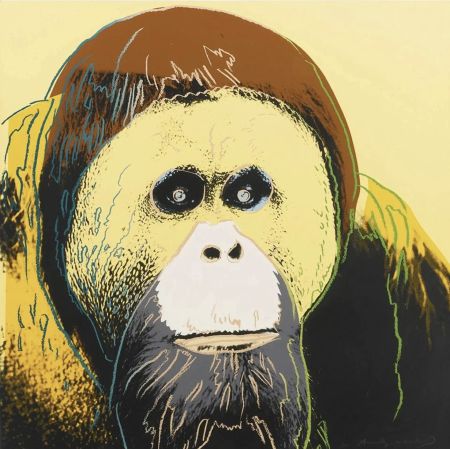 Sérigraphie Warhol - Orangutan (F. & S. II. 299)