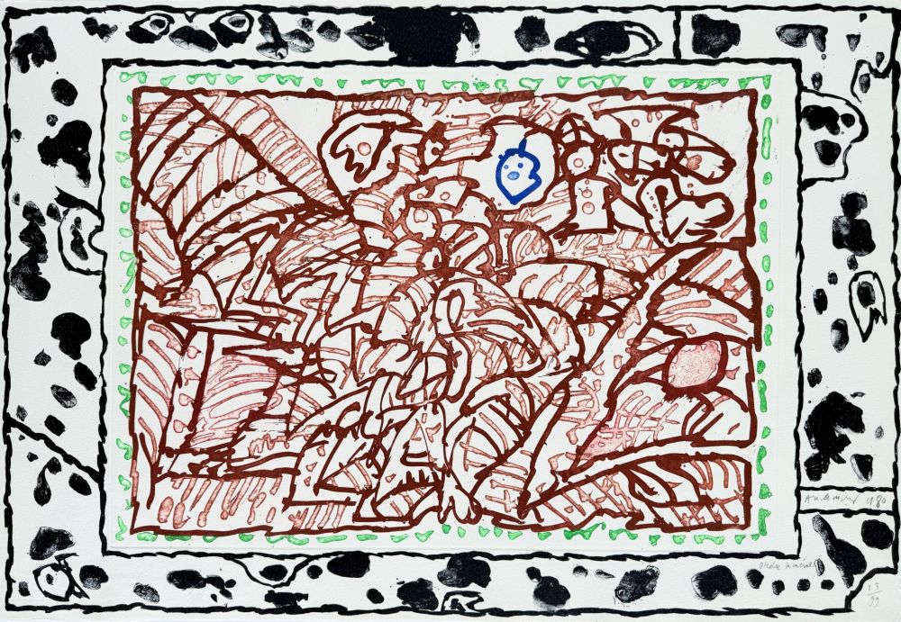Eau-Forte Alechinsky - Ordre Minéral