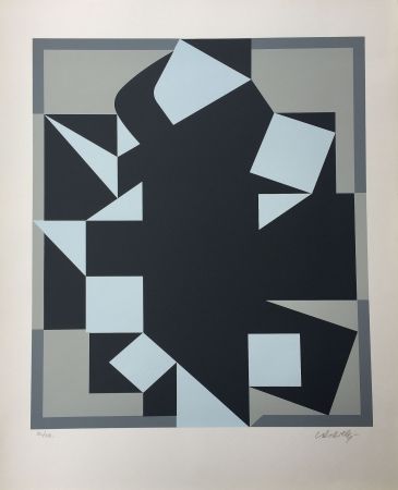 Sérigraphie Vasarely - Orgovan