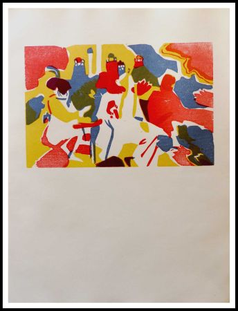 Gravure Sur Bois Kandinsky - ORIENTALES