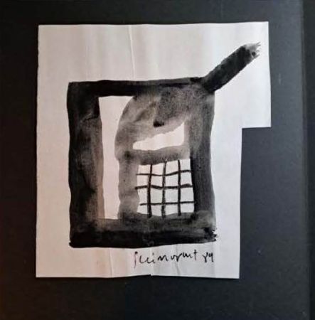 Aucune Technique Guinovart - Original drawing ink on paper 