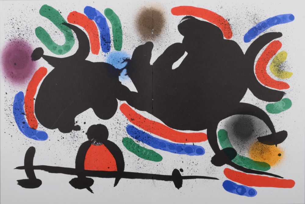 Lithographie Miró - Original Lithographie IV