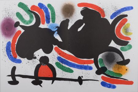 Lithographie Miró - Original Lithographie IV