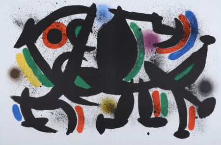 Lithographie Miró - Original Lithographie VIII