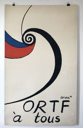 Affiche Calder - ORTF pour tous
