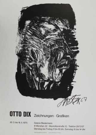 Lithographie Dix - Otto Dix Zeichnungen - Grafiken