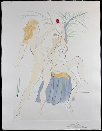 Gravure Dali - Our Historical Heritage Adam and Eve