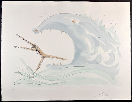 Gravure Dali - Our Historical Heritage Jonah and The Whale