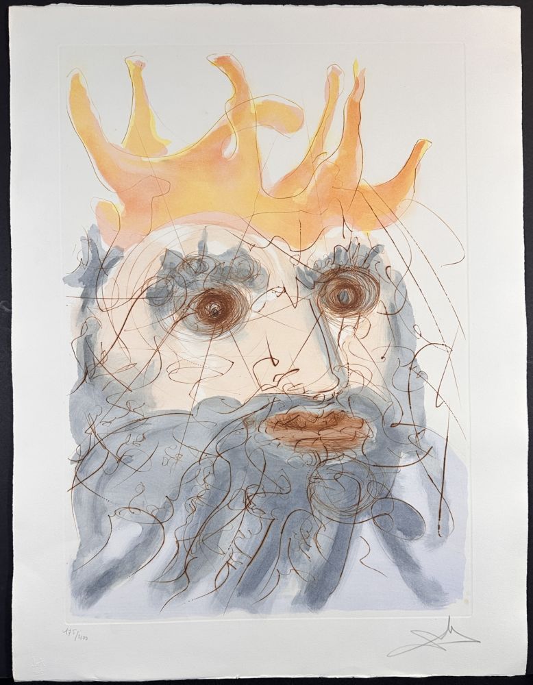 Gravure Dali - Our Historical Heritage King Saul