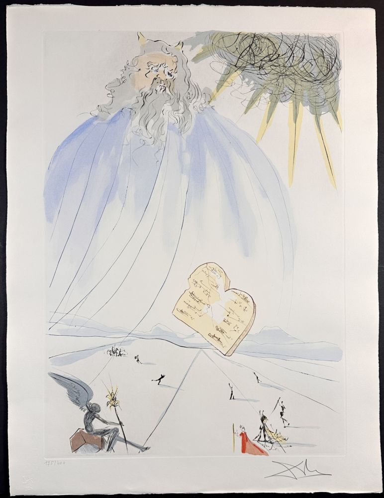Gravure Dali - Our Historical Heritage Moses