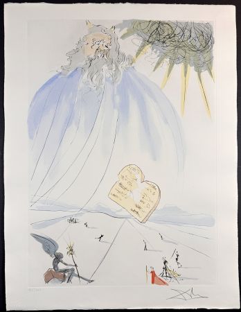Gravure Dali - Our Historical Heritage Moses