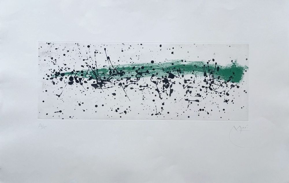 Aquatinte Miró - Ouvrage du vent I 