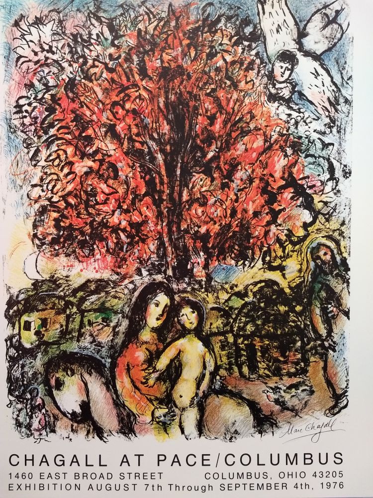 Lithographie Chagall (After) - Pace