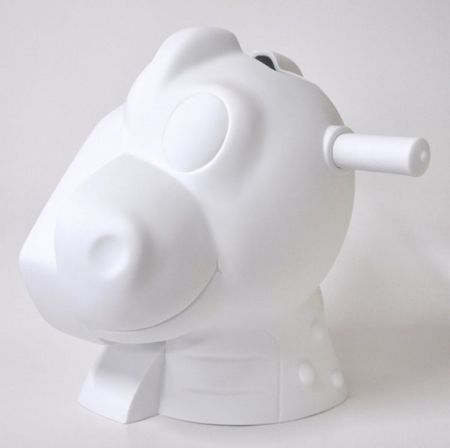 Multiple Koons - Painted wood