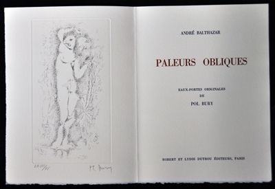 Livre Illustré Bury - Paleurs obliques