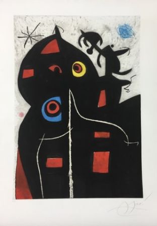 Eau-Forte Et Aquatinte Miró - Pantagruel