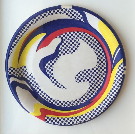 Sérigraphie Lichtenstein - Paper Plate