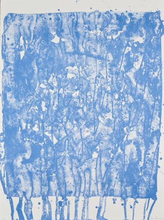 Lithographie Francis - Papierski Portfolio (blue)