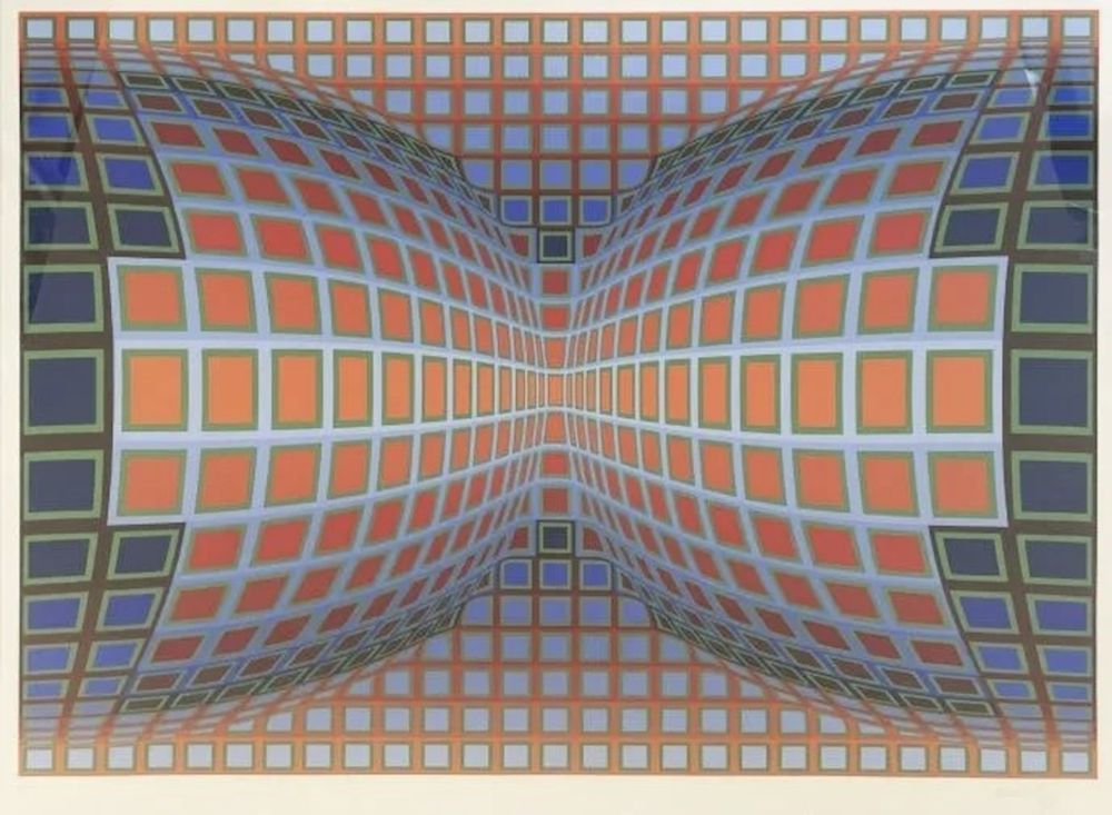 Multiple Vasarely - Papillon