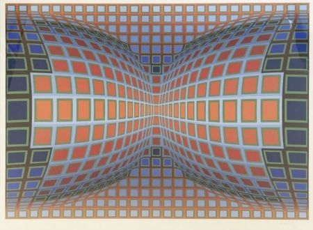 Multiple Vasarely - Papillon