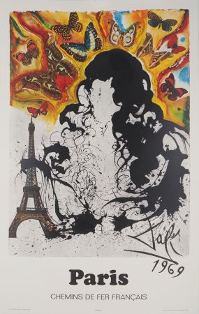 Lithographie Dali - Paris