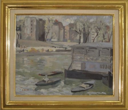 Aucune Technique Holy - Paris, Kanal mit Bateaux-Lavoir