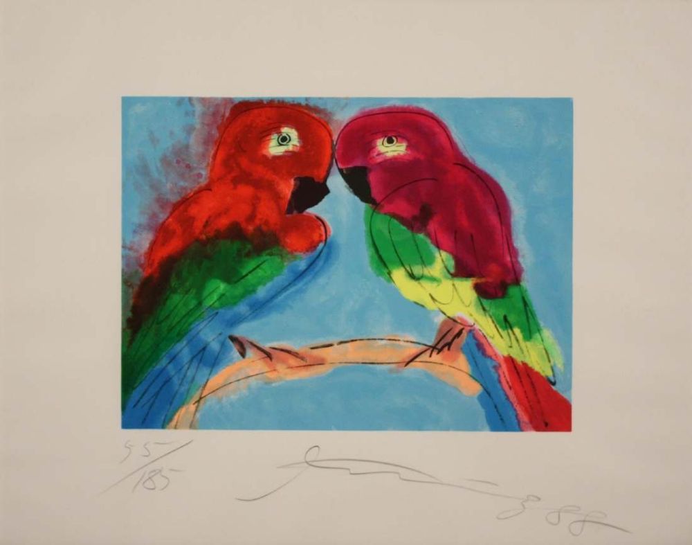 Eau-Forte Ting - PARROTS