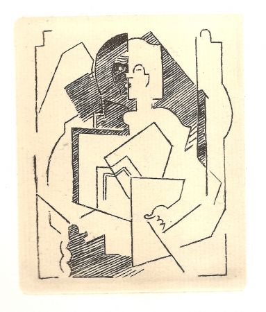 Gravure Gleizes - Pascal.  Pensées sur l'homme et Dieu (restrikes of 22 etchings) 