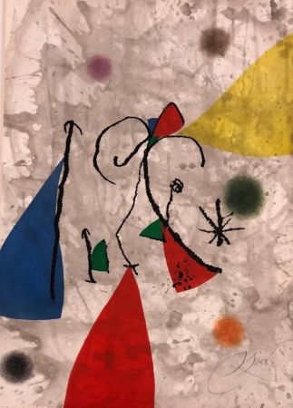 Gravure Miró - Passage De L' Egyptienne, 10