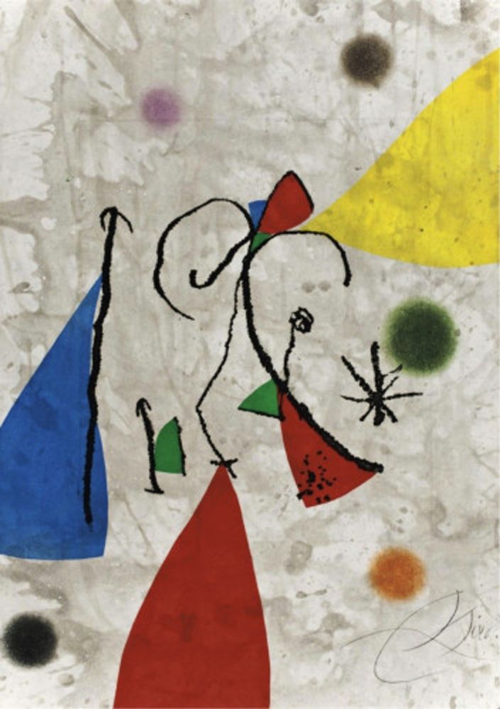 Gravure Miró - Passage De L'Egyptienne, 10