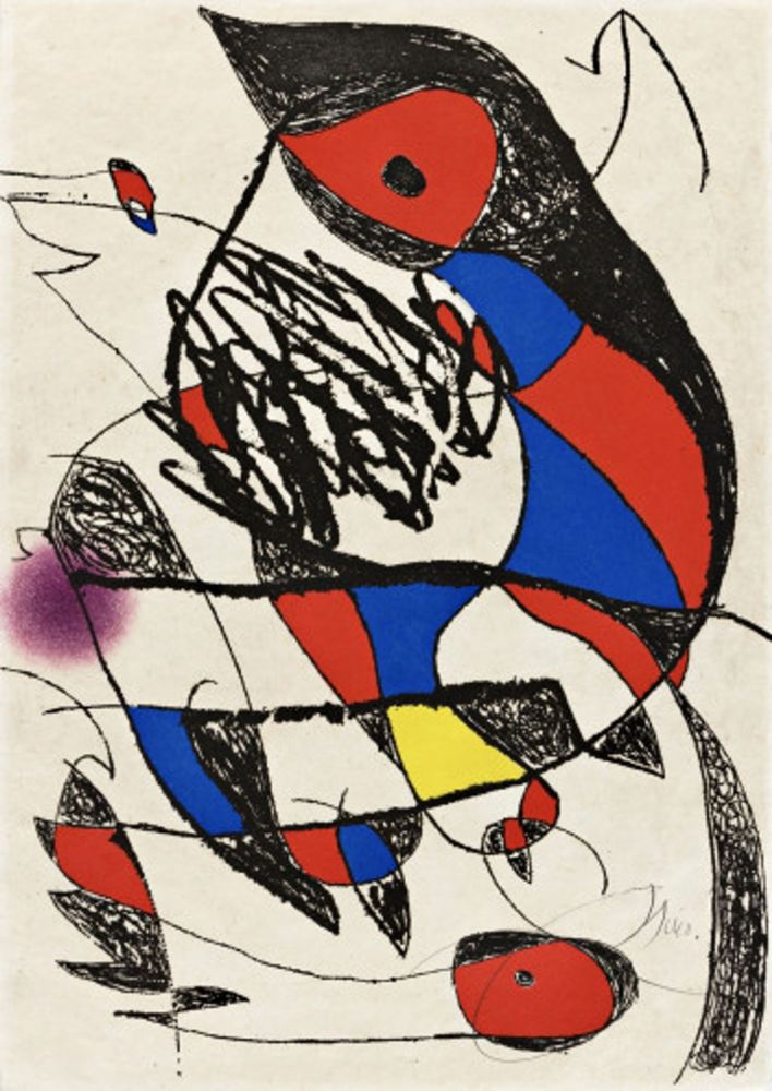 Gravure Miró - Passage De L'Egyptienne 12