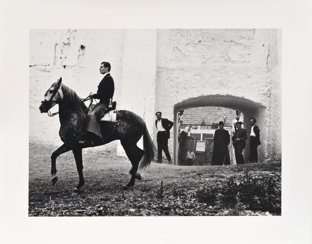 Photographie Català-Roca - Pati de cavalls, 1957