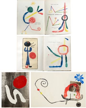 Livre Illustré Miró - Paul Eluard : À TOUTE ÉPREUVE (Gérald Cramer éditeur,1958)
