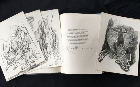 Livre Illustré Ernst - Paul Éluard : CHANSON COMPLÈTE. Avec 4 Lithographies de Max Ernst (1939)