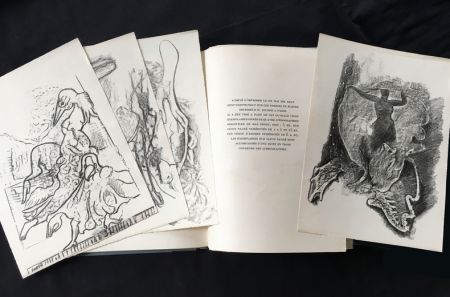 Livre Illustré Ernst - Paul Éluard. CHANSON COMPLÈTE. Avec 4 Lithographies de Max Ernst (1939)