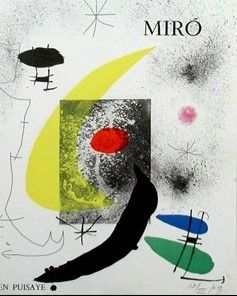 Livre Illustré Miró - Pavane pour Miró