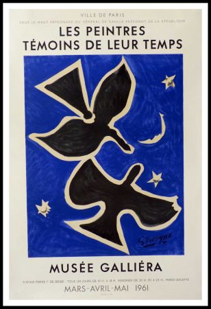 Lithographie Braque - Peintres témoins de leur temps - Musée GALLIERA