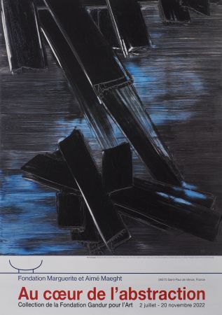 Livre Illustré Soulages - Peinture 24 août 1958