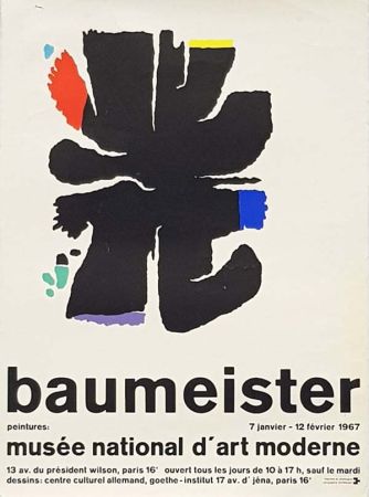 Sérigraphie Baumeister - Peintures Musée National D'Art Moderne