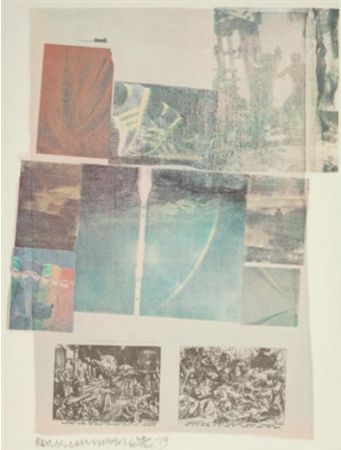 Lithographie Rauschenberg - People Have Enough Trouble Without Being Intimidated by an Artichoke