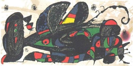 Lithographie Miró - Persia