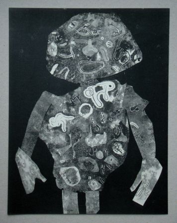 Pochoir Dubuffet - Personnage