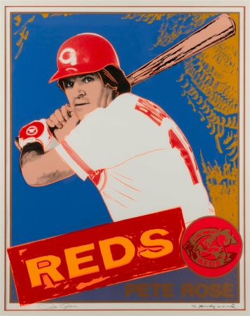 Sérigraphie Warhol - Pete Rose