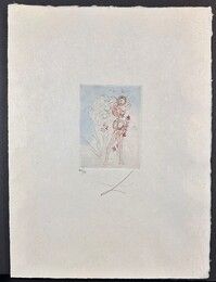Gravure Dali - Petites Nus (From Apollinaire) J