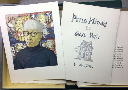 Livre Illustré Foujita - PETITS MÉTIERS ET GAGNE-PETIT (1960)