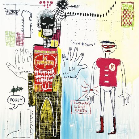 Sérigraphie Basquiat - Piano Lesson