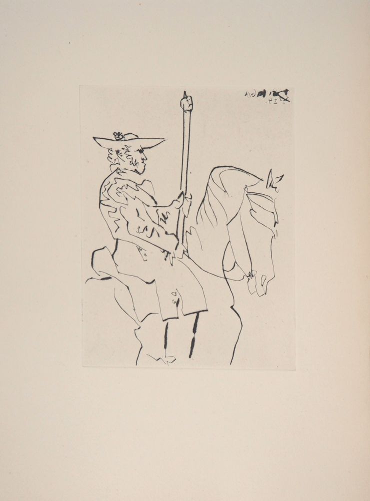 Gravure Picasso - Picador